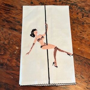 NWOT FISHS EDDY POLE DANCER STRIPPER TOWEL